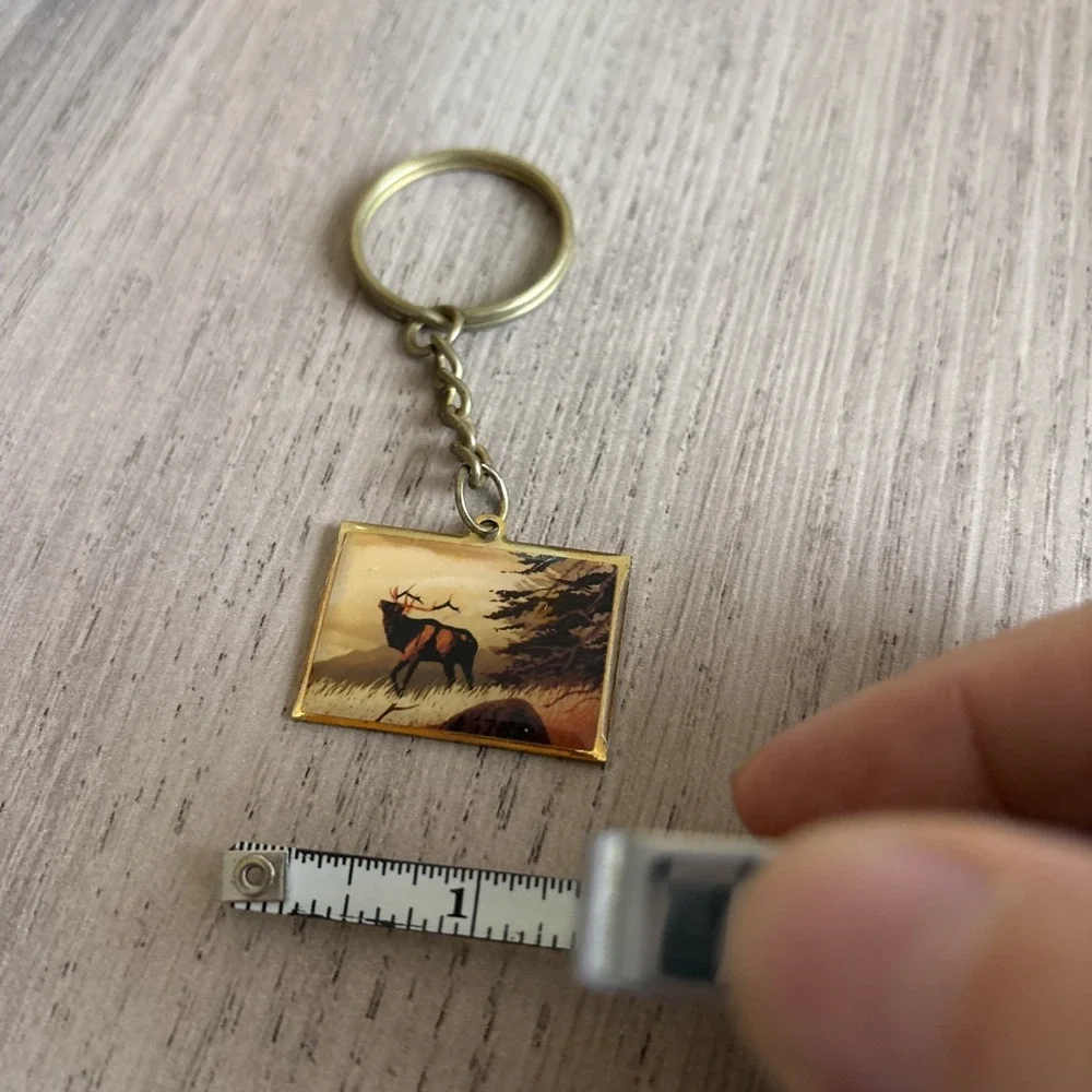 Vintage Big Buck Elk Keychain‎ And Pins Lot Of 5 - Elks USA